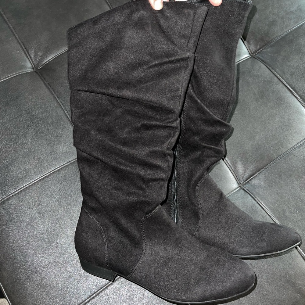 Lower East Side Faux Suede Boots